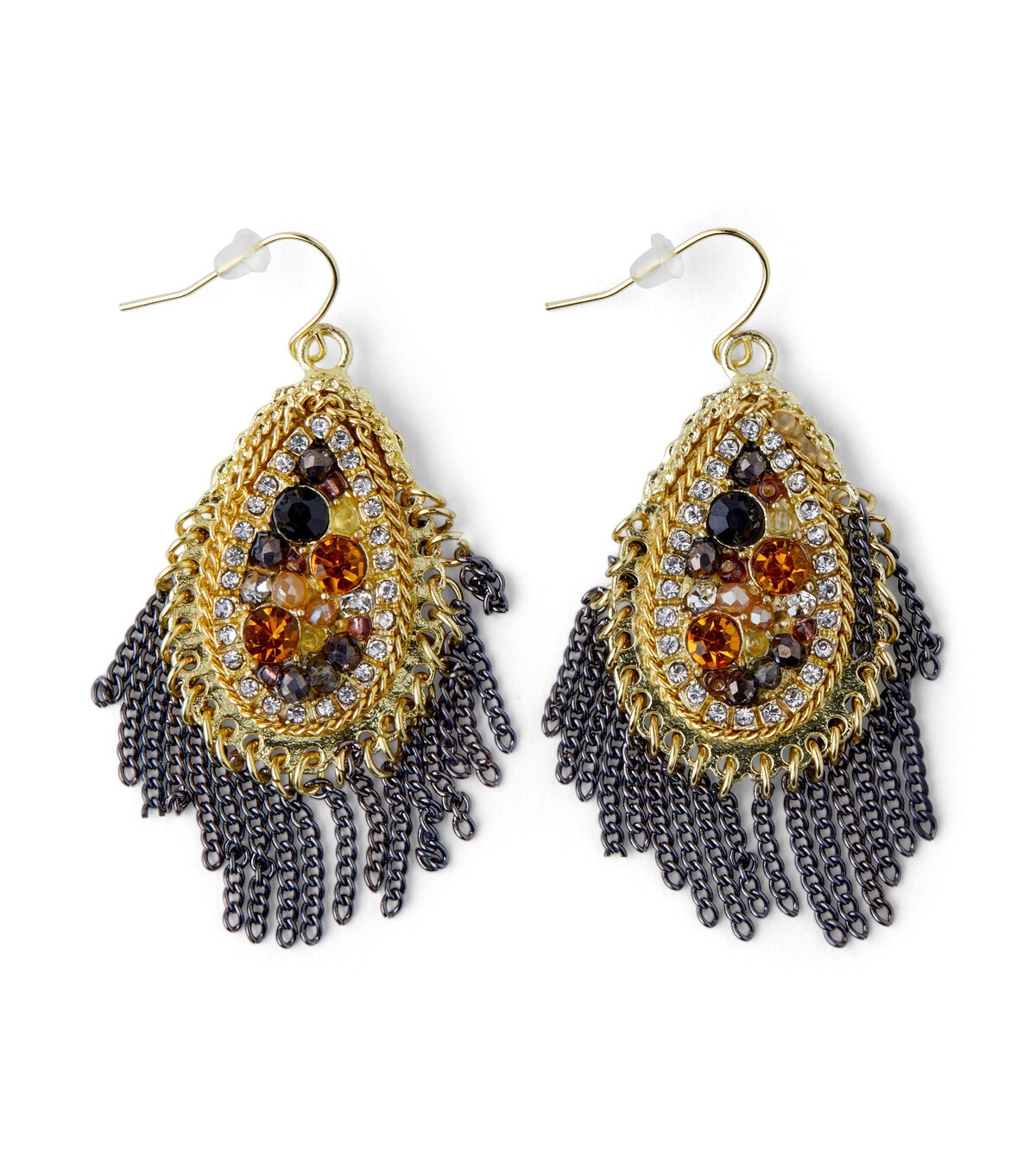 Black Sapphire Necklace & Earrings Set - 22K Gold – Virani Jewelers