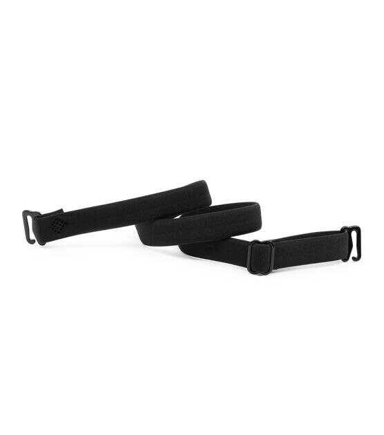 Dritz Detachable & Adjustable Fashion Straps, 1 Pair, Black