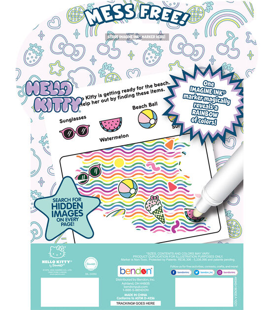 VIZ Media - Announcement: Hello Kitty Official Coloring Book. Say