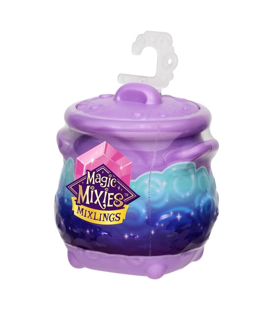 Lot of 6 Magic Mixies Mixlings Collector's Mini Cauldron-One