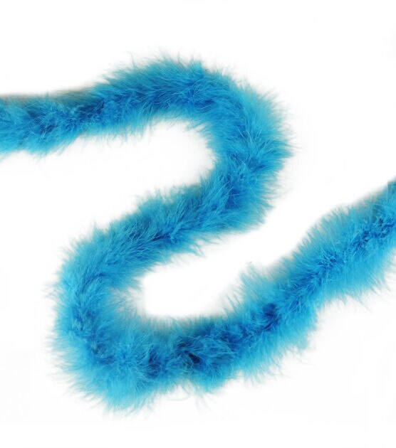 POP! Boa Lt Turq Marabou 6ft, , hi-res, image 2