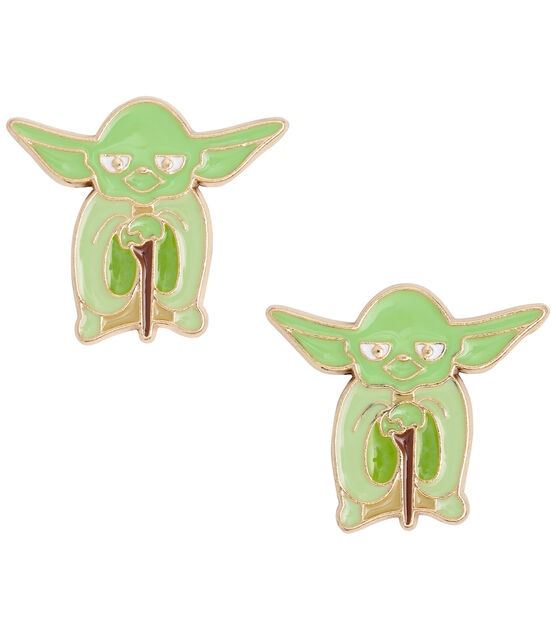 Blumenthal Lansing 1" Multicolor Star Wars Baby Yoda Shank Buttons 2pk, , hi-res, image 3