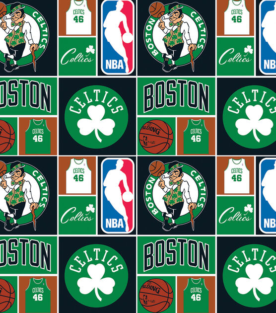 Boston Celtics Cotton Fabric Patch
