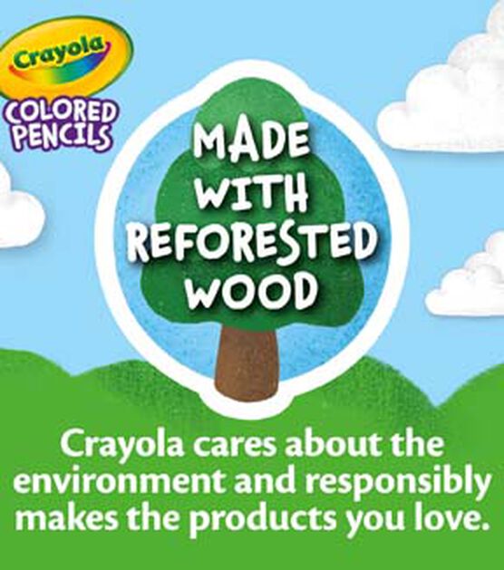 Crayola 100ct Different Colored Pencils, , hi-res, image 4