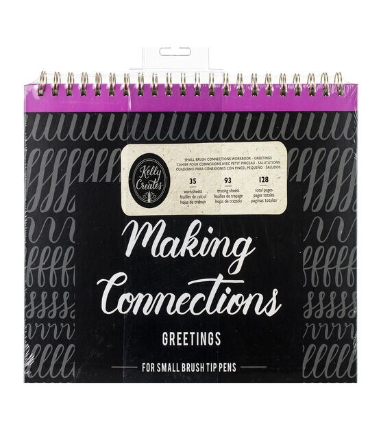 Kelly Creates Small Brush Workbook 11.6"X10" Connections Greetings, , hi-res, image 2
