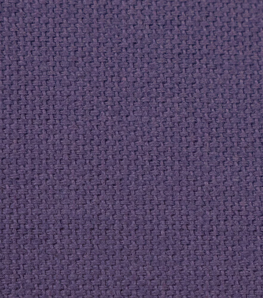 Duck Canvas Fabric, Purple, swatch