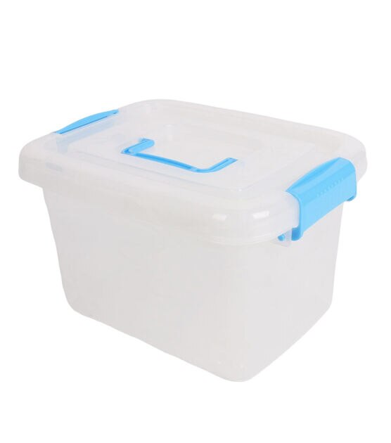 11" x 6.5" Pink & Blue Plastic Storage Boxes 5ct by Top Notch, , hi-res, image 14