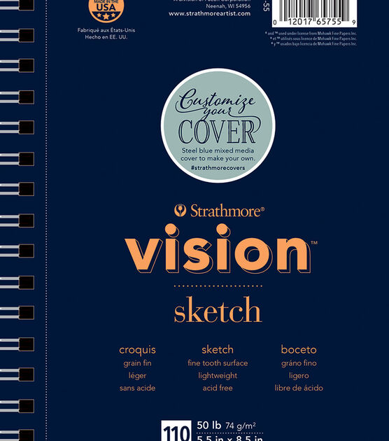 Strathmore 5.5"x8.5" Vision Sketch Pad