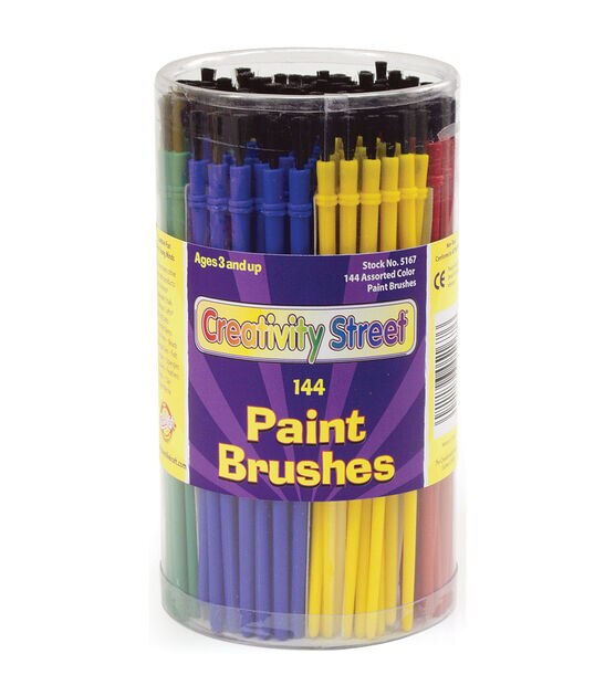 Economy Paint Brush Canister 144 Pkg