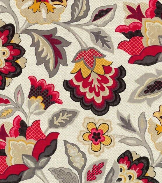 Waverly Upholstery Fabric 54" Katia Licorice