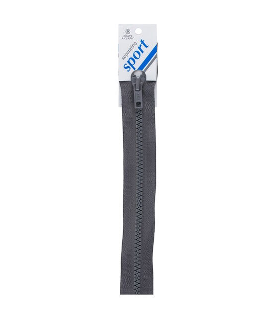 13 inch Vislon Zipper ~ YKK #5 Molded Plastic ~ Separating - 855 Rust (1 Zipper / Pack)
