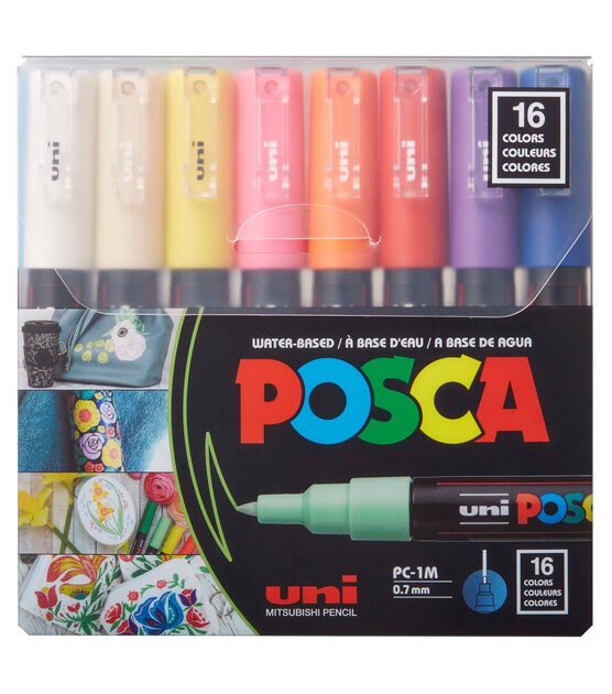 Uni Posca Paint Marker PC-1M - Pastel Green - Extra Fine Point