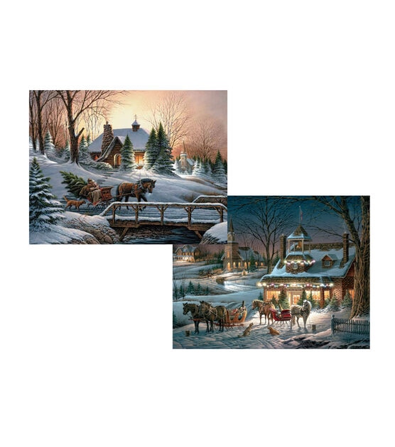 LANG Evening Rehearsals Assorted Boxed Christmas Cards, , hi-res, image 1