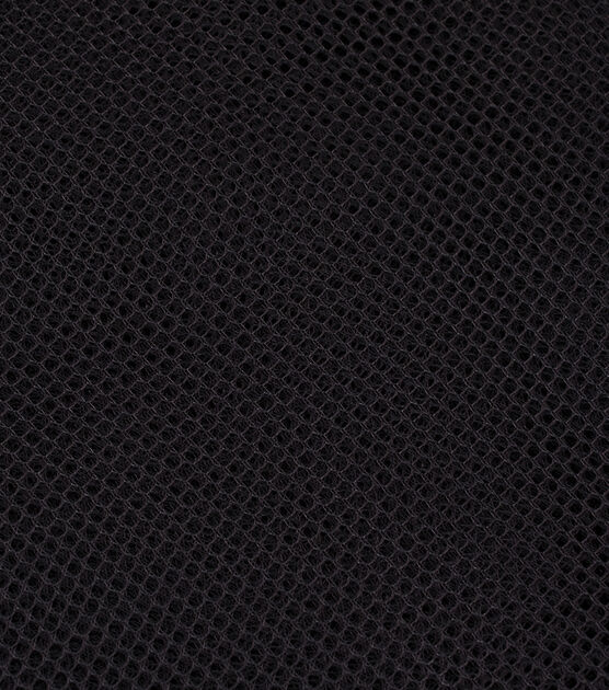Black Scrubbie Mesh Netting & Tulle Fabric