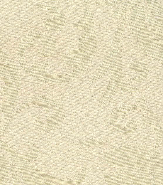 Signature Series Lightweight Decor Jacquard Fabric 54" Cream
