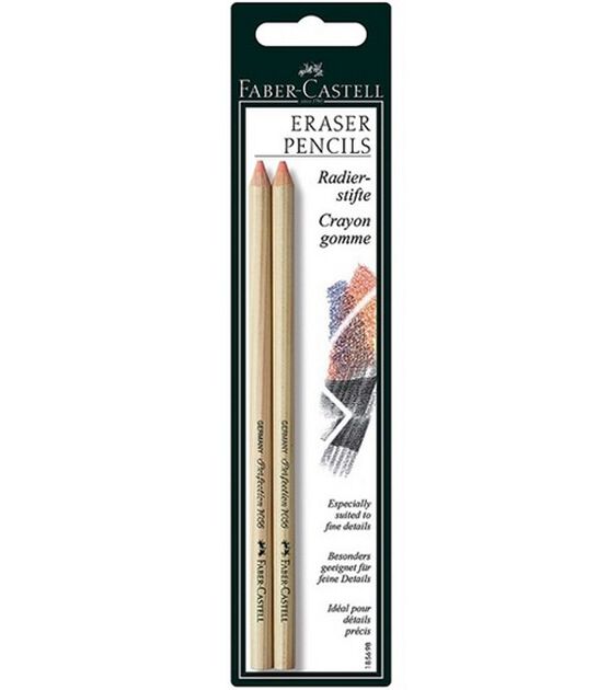 Faber Castell Pitt Eraser Pencils 2Pk