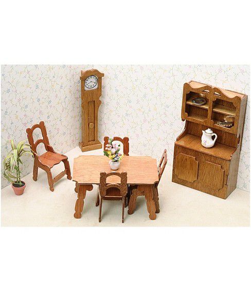 Greenleaf Dollhouse Furniture Dining 