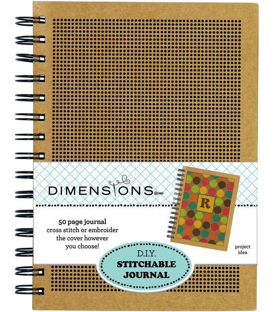 Dimensions 6" x 8" Stitchable Journal