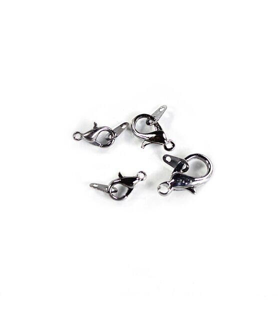 18ct Black Nickel Metal Lobster Clasps by hildie & jo