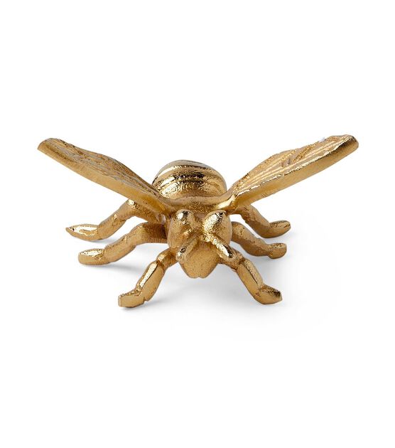 5" Spring Gold Aluminum Bee by Place & Time, , hi-res, image 2