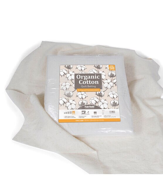 Fairfield Premium Organic Cotton Batting King, , hi-res, image 2