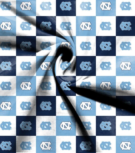 University of North Carolina Tar Heels Cotton Fabric Collegiate Checks, , hi-res, image 3