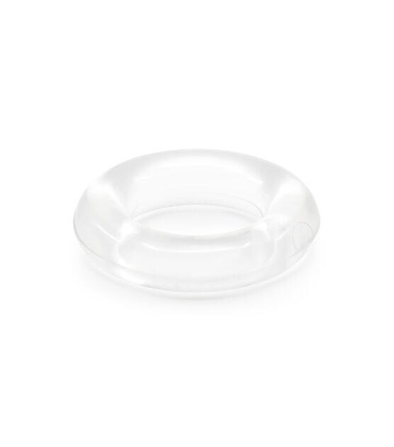 Dritz Home 1/2" Plastic Rings, 24 pc, Clear, , hi-res, image 3