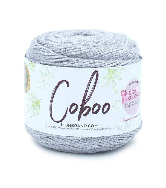 Lion Brand Knitting Yarn Coboo Yarn Terracotta 835-135 (3-Skeins) Same Dye  Lot DK Light Worsted #3 Soft 50% Cotton, 50% Bamboo Bundle with 1 Artsiga