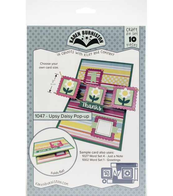 Karen Burniston Pop Up Dies Upsy Daisy 2 Joann