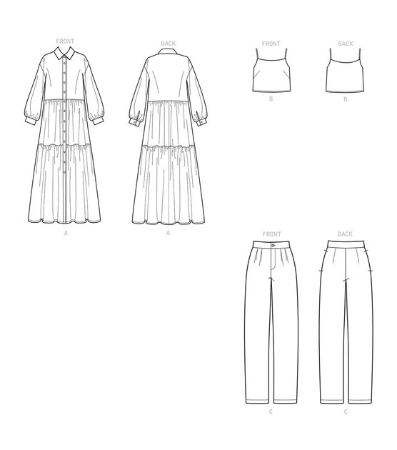 Simplicity Pattern S9114  Misses Mimi Sportswr Size U5 (16-18-20-22-24), , hi-res, image 5