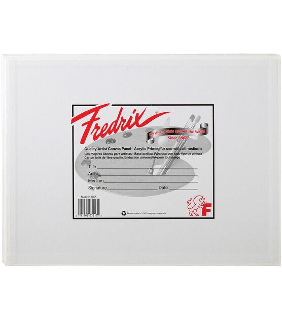 Fredrix Artist Series Canvas Panel 9''x12''