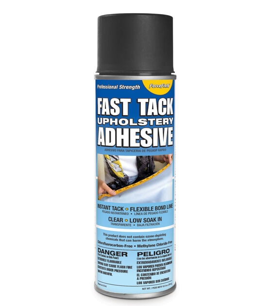 Force Field Fast Tack Uphol Adhesive 12Oz
