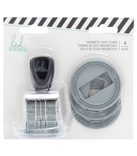 Heidi Swapp Color Fresh Magnetic Date Stamp with Stamp Circles