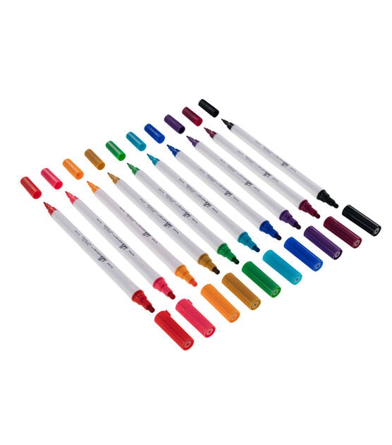 Hello, Artist! Dual Tip Dot Markers 10pc, , hi-res, image 3