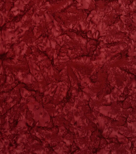 Batik Cotton Fabric Tonal Burgundy