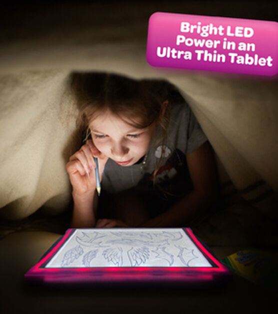New Crayola Light-Up Tracing Pad Bright LED Power Trace and Create