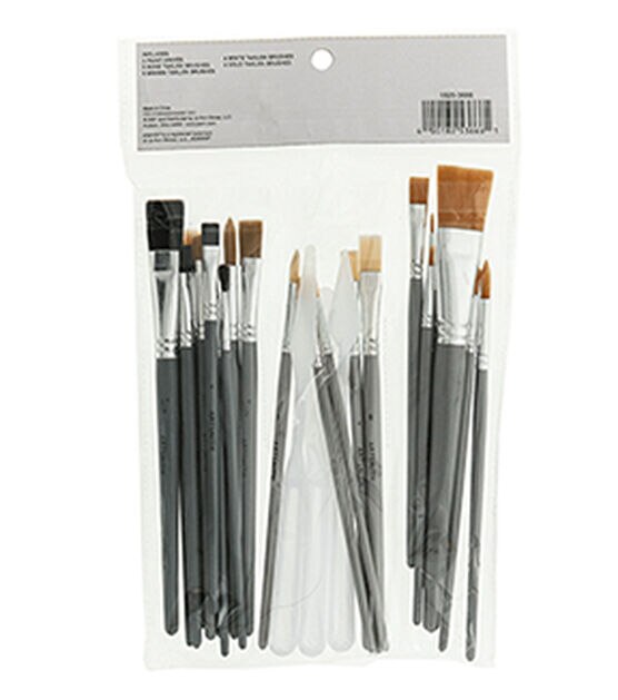 25ct Short Handle Value Brushes by Artsmith, , hi-res, image 3