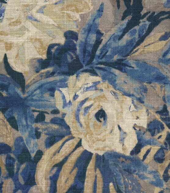 Waverly Deane Shore Drapery Fabric, Embroidery Fabric