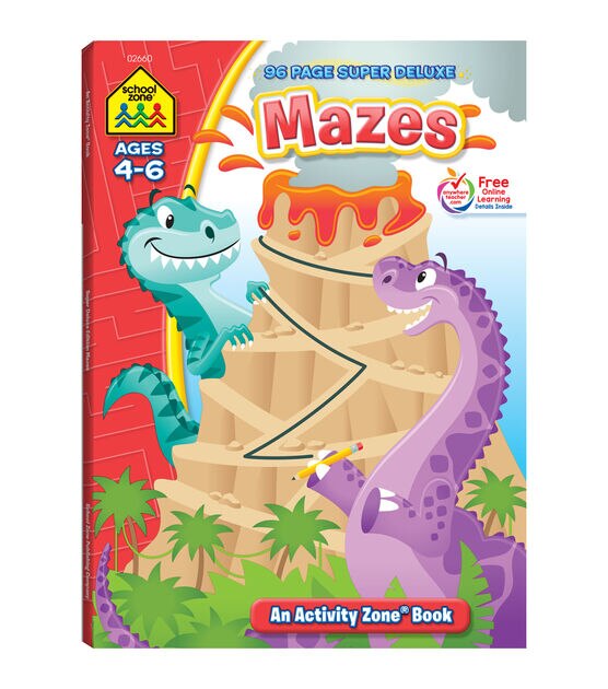 Super Deluxe Workbook Mazes