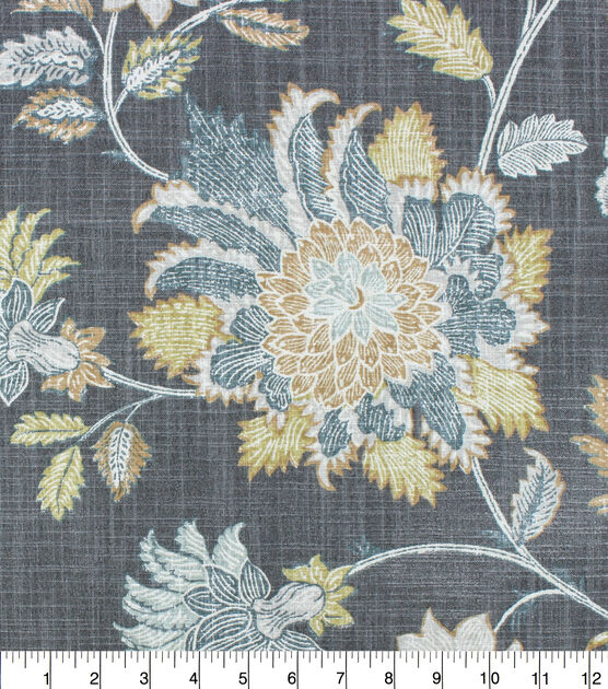 Charlotte Graphite Cotton Linen Blend, , hi-res, image 2