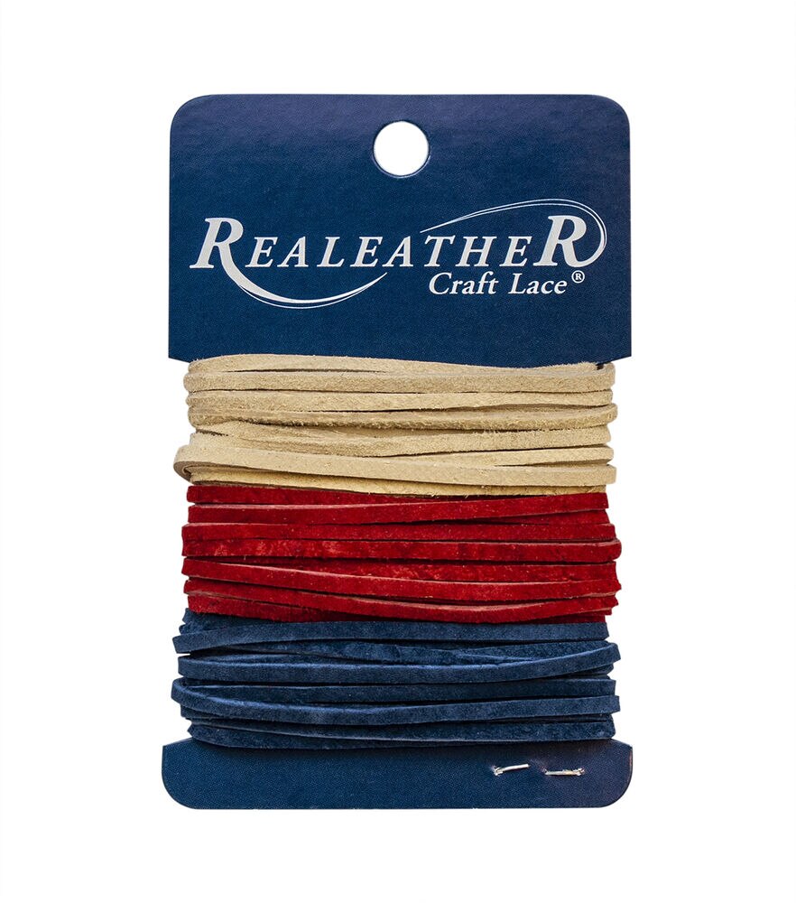 Realeather Cords & More Suede Leather Value Pack, Neutral , Basics, swatch