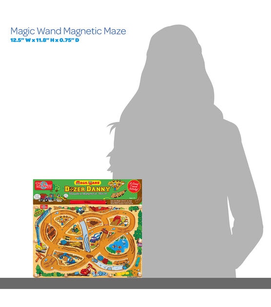 Bendon 15" x 11.5" Magic Wand & Magnetic Wood Danny Do Maze, , hi-res, image 4