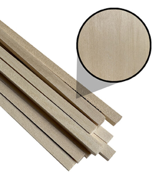 Midwest Products 1ct Basswood Strips, , hi-res, image 2