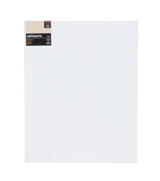 16" x 20" Stretched Super Value Pack Cotton Canvas 5pk by Artsmith, , hi-res, image 3