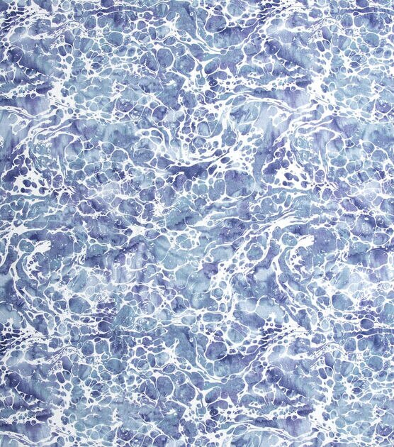 Blue Water Blender Quilt Cotton Fabric by Keepsake Calico