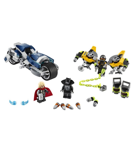 LEGO Super Heroes Avengers Speeder Bike Attack 76142 Set, , hi-res, image 2