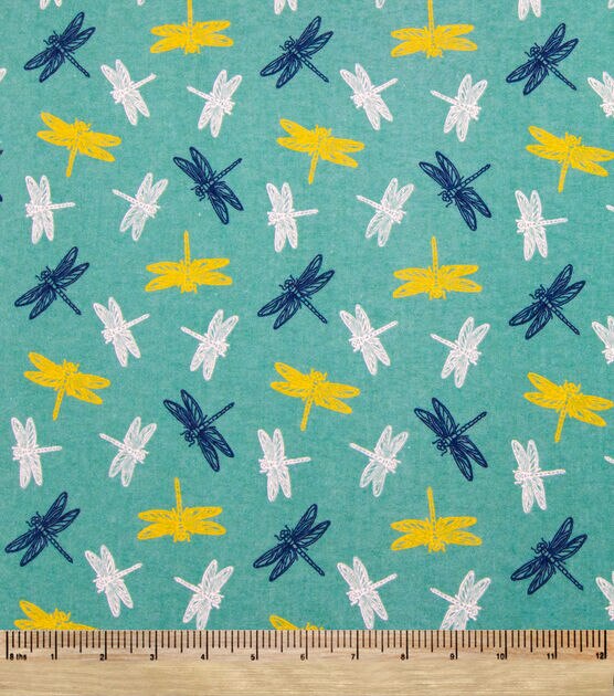 Dragonfly Super Snuggle Flannel Fabric, , hi-res, image 2