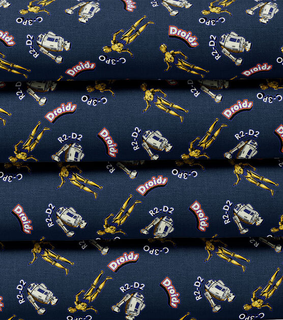 Star Wars Droids Character Toss Cotton Fabric, , hi-res, image 3