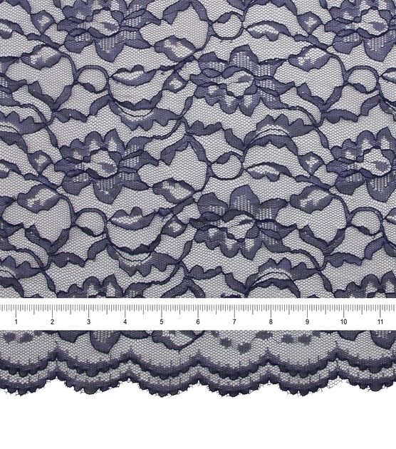Blue Lace Fabric by Casa Collection, , hi-res, image 3