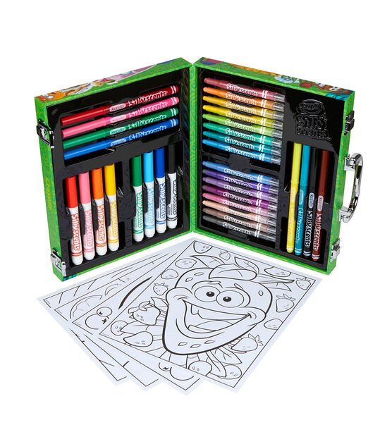Crayola 52ct Silly Scents Inspiration Art Case Kit, , hi-res, image 3